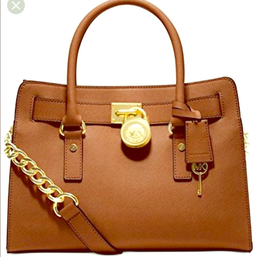 Brown Michals Kors Hamilton purse